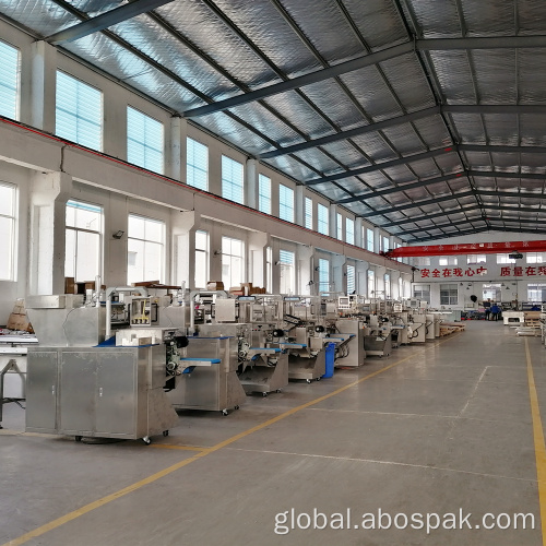 Burger Bread Packing Machine Bostar Auto Flow Burger Bread Hamburger Packing Machine Manufactory